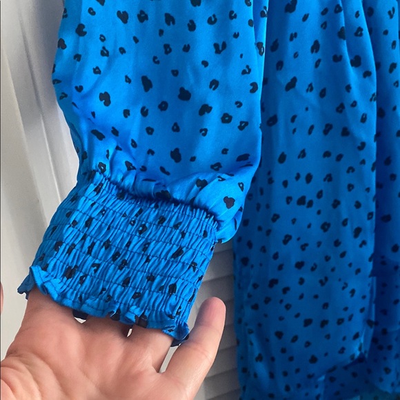 Blue Patterned Dress - Picture 5 of 13